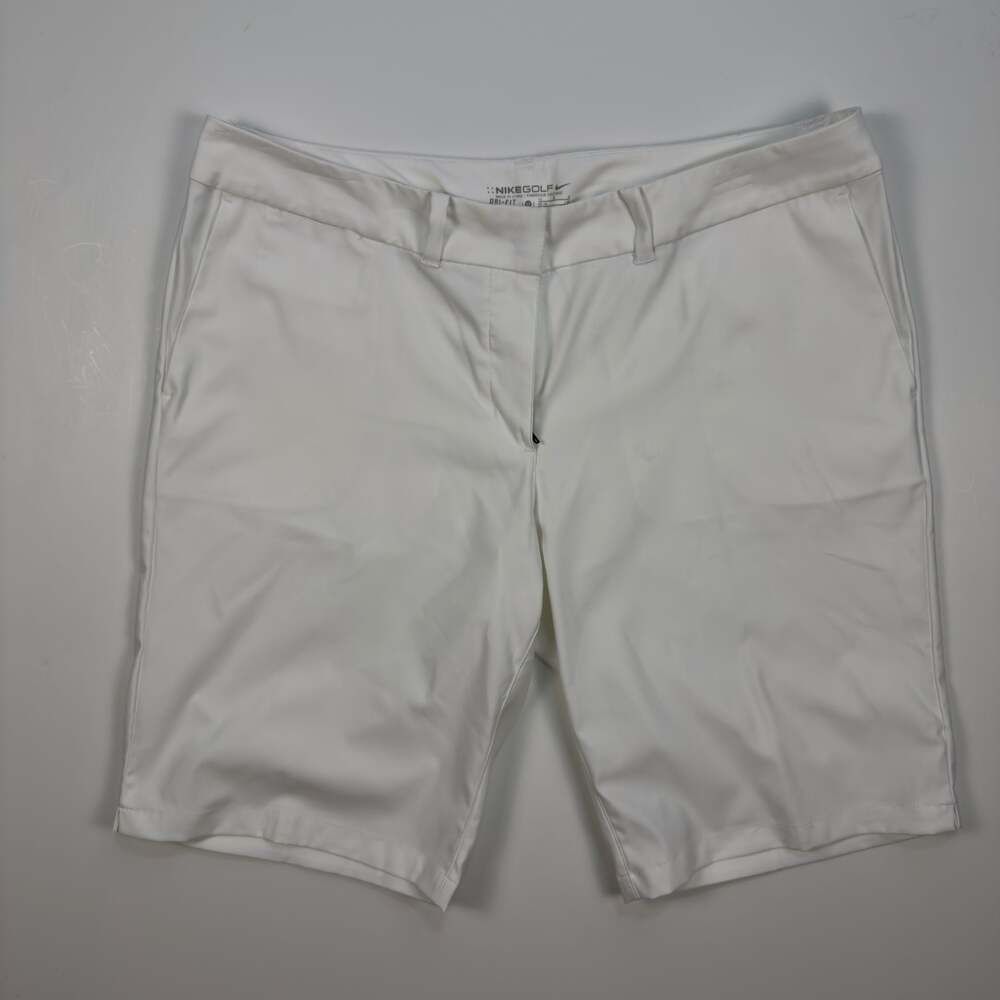Nike Golf Women's Dri-FIT White Golf Shorts Size 12